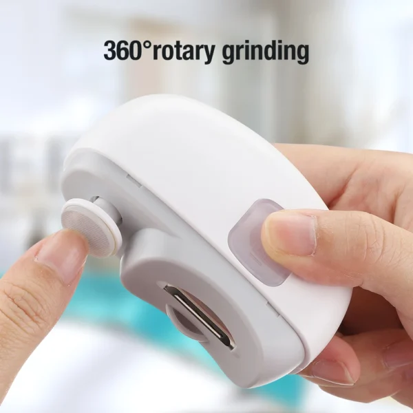 S9dcdaaa612de4562b38bbe4dea965526s Smart 3in1 Electric Nail Clipper Automatic Nail Grinder