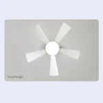 LED 30W Ceiling Fan Light LED Fan Ceiling Light With Remote Dimming