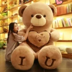 Gift 80/100cm Big Plush Size Teddy Bear Giant Toy Pink Girl Wife Birthday Valentines Day